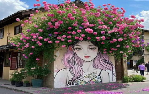  潜山怎么设计网红打卡墙绘