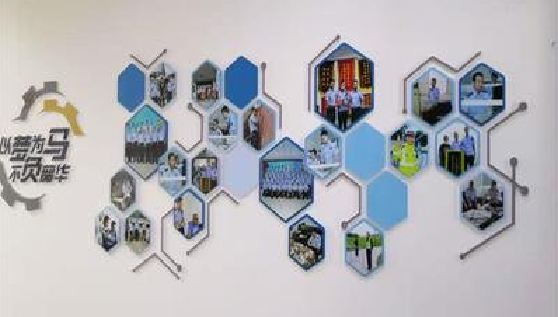  潜山文化墙最常见的做法。