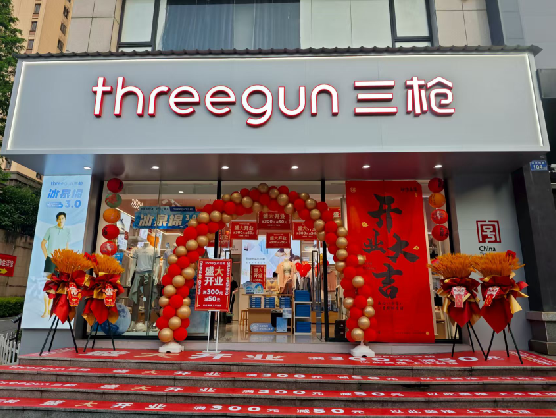  潜山三枪连锁店装修