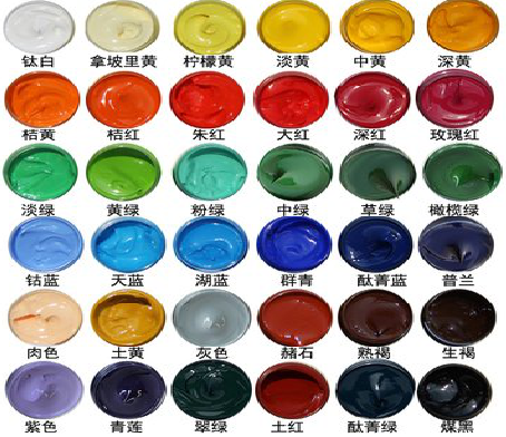  潜山墙绘颜色的选择有讲究。