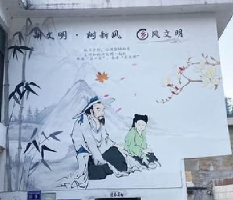  潜山分享几个墙绘保养知识。