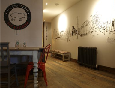  潜山教你判断手绘墙质量的好坏。