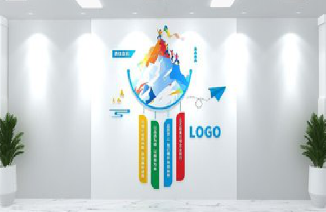  潜山公司企业形象墙的工艺材料有哪些？