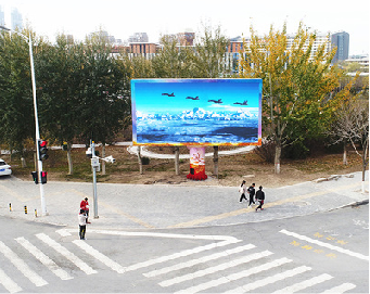  潜山户外大屏广告投放要点。